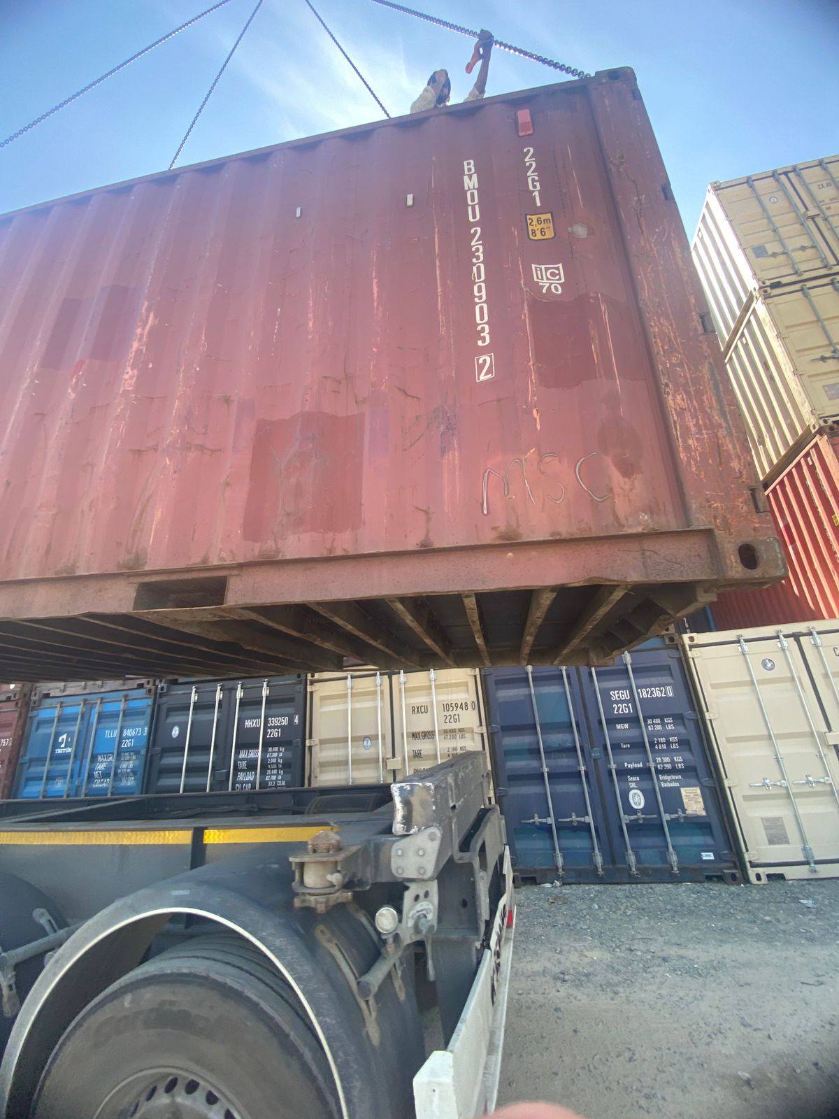 Морской контейнер BMOU2309032